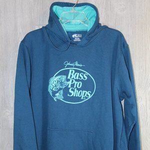 Bass Pro Shops Johnny Morris Hooded Sweatshirt Women's Size XXL